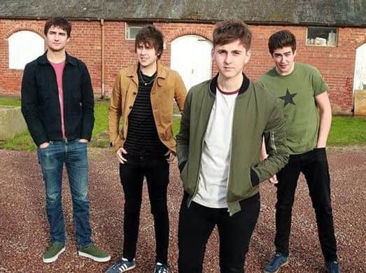 The Sherlocks add their name to list of superstars who have recorded at Rockfield Studios is Monmouth, Wales. Photo: Glenn Ashley.