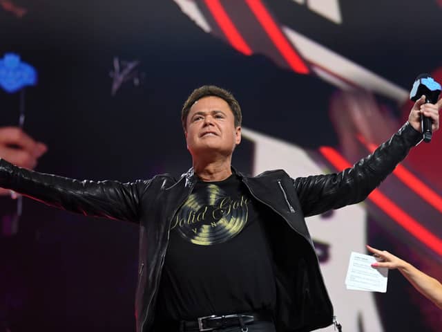 Donny Osmond is bringing his  Viva! UK tour to Leeds first direct bank arena.
