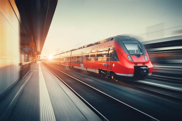 Train travel is becoming a more viable option for people report has found (photo: Adobe)