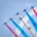 The Red Arrows will fly over Buckingham Palace this weekend for Trooping the Colour