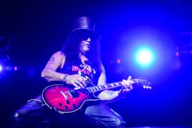 Guns N' Roses guitarist Slash.