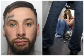 Barnes was jailed for a series of attacks on his partner. (pic by WYP / National World)