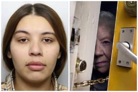 Stoica targeted the elderly people by pretending to be a cleaner and convincing them to let her into their homes. (pics by WYP / National World)