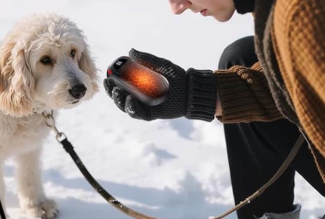 Just take one out whenever you feel like you're going to need to warm your hands, then pop it back in your pocket when you're more comfortable