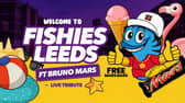 Free Mars bars Fishies promotion at Bruno Mars tribute Freshers party  coming to O2 Academy Leeds on Wednesday, September 30.