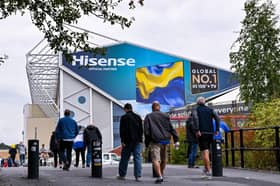 Hisense is an official Leeds United partner, with its branding prominently displayed at Elland Road.