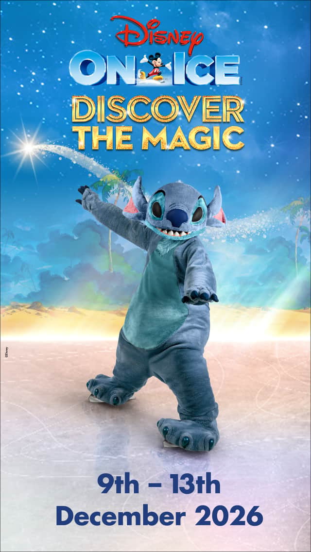 Discover the Magic with Stitch and other Disney favourites when Disney On Ice glides into Utilita Arena Sheffield from December 9 to 13, 2026.
