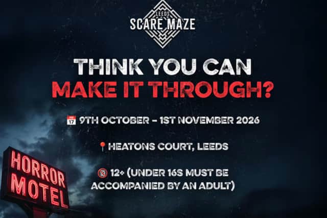 Think you can make it through? Leeds Scare Maze 2026 - The Horror Motel runs until November 1.