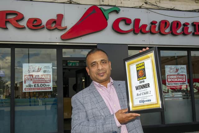 This year we have a new winner  second to naan in the top spot is Red Chilli II on Kirkgate.