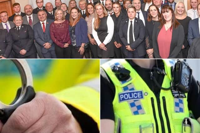 Wakefield police officers and staff who have gone the extra mile are celebrated