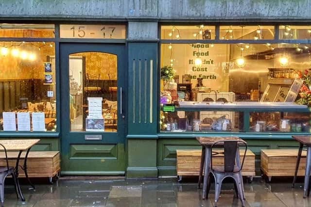 The little green bistro, an eco friendly, vegetarian eatery on Pontefracts Market Place is proving a huge success with local customers.
