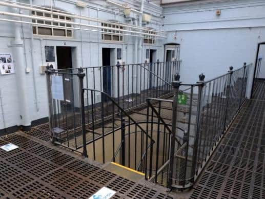 Guests can walk in the footsteps of the infamous crooks and look inside the cells of the former custody suite, which was transformed into a museum in 2017 (Photo: SWNS)