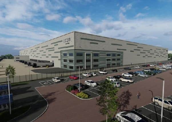 Retail giant Next has submitted a planning application to build a new warehouse in Yorkshire. Picture: pHp Architects