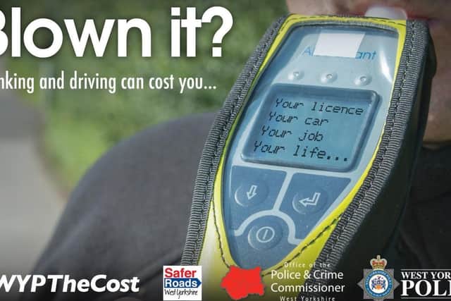 West Yorkshire Police have arrested 106 drivers in just nine days as part of  their festive drink driving crackdown.