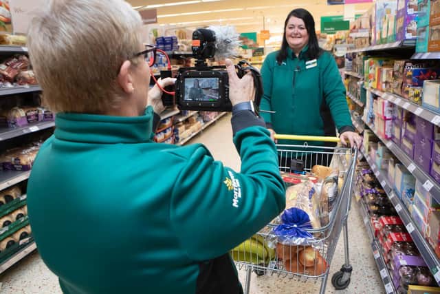 The film was sent to Morrisons management by Pam Abbott and Bev Kelly, the shop's Community Champions.