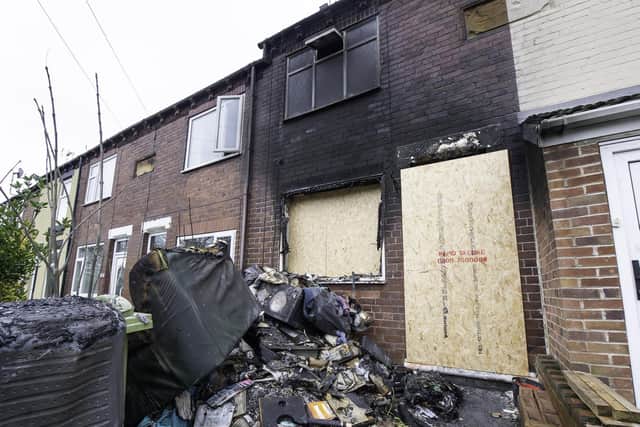 Normanton residents have raised more than 800 to support a man who lost his home and dogs in house fire.