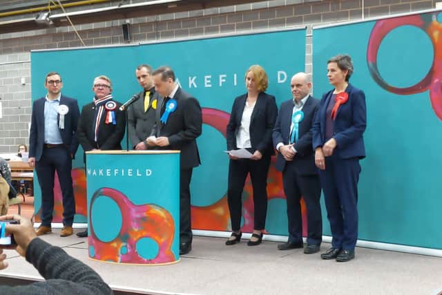 Wakefield has its first Conservative MP since 1931, after a shock general election result.