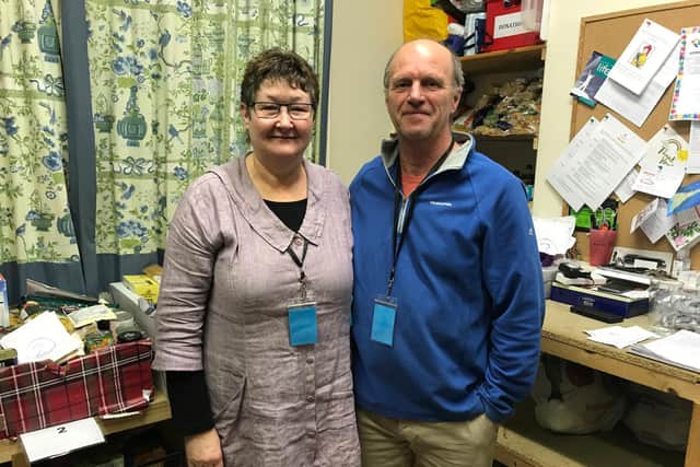 Peter and Marie Moore have seen the highest figures yet at The Resource.