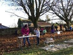Staff, parents and pupilsfrom Kirk Smeaton C of E Primary School held a tree planting party on Wednesday December 4.