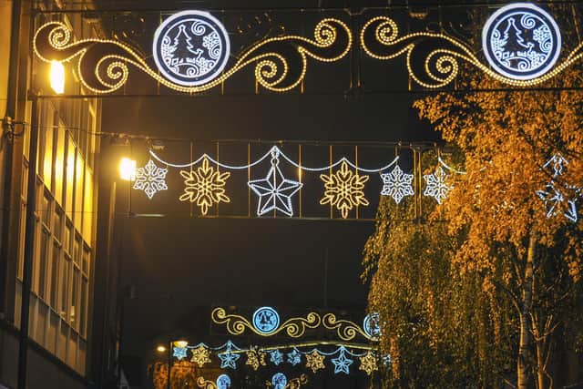 The council upgraded lights in Wakefield last year.