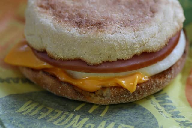 Grab your free McMuffin for breakfast this Sunday.