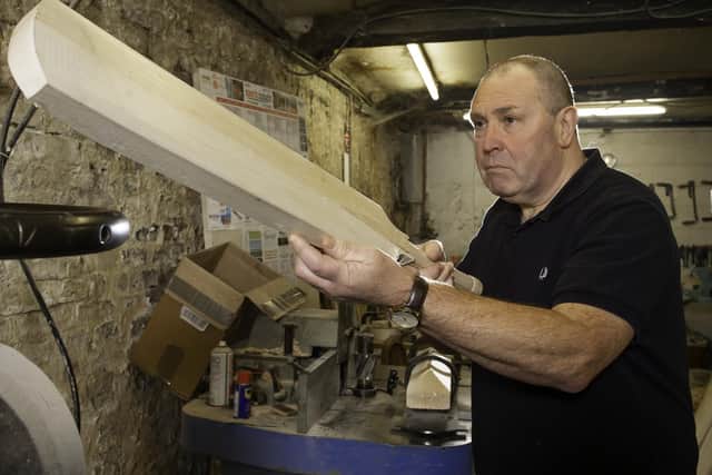 Ian gets the willow for his bats from the most trusted suppliers in world cricket.