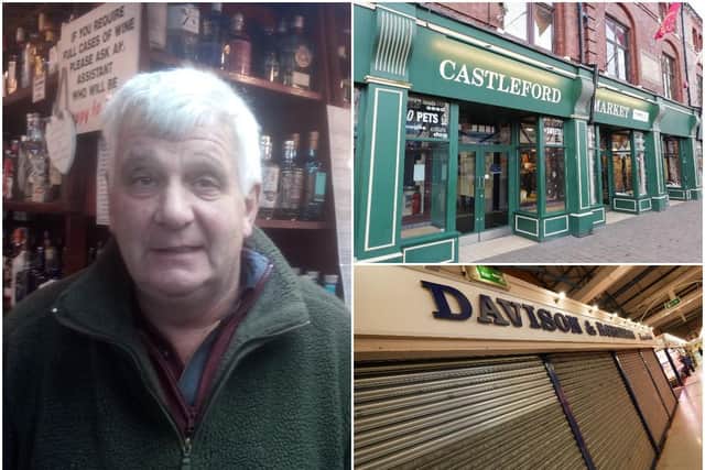 Andrew Robinson is the fifth generation of his family to run the food stall, Davison & Robinson, that was open in Castlefords Indoor Market up until last week.