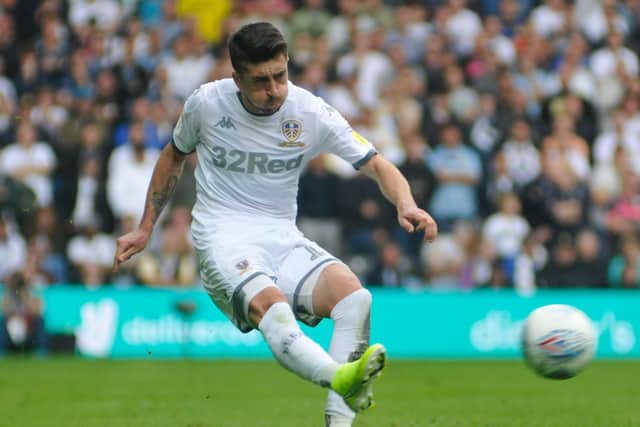 Pablo Hernandez, who returned from injury when coming off the bench to play for Leeds United against Sheffield Wednesday, but could not inspire the team to victory.