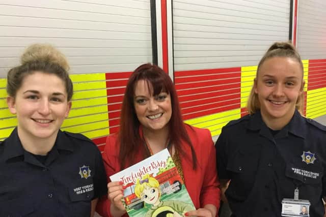 The book has been written by West Yorkshire Fire and Rescue Services Communications Manager, Emma Greenhalgh, in a bid to debunk the myth that only boys can be Firemen.