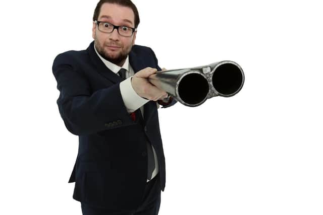 Gary Delaney brings his Gagsters Paradise tour to Bradford on Saturday.