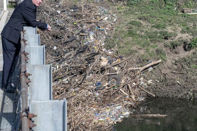 Paul Dainton has called on people in the district to take action and clear up the plastic and rubbish-blighted streets and waterways.