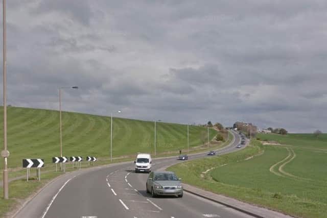 The alleged incident happened on the A655 between Wakefield and Normanton.