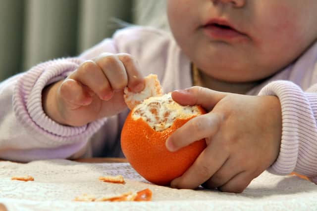 Parents are confused when it comes to fruit and veg - with one in 10 thinking that CHIPS count as one of their five-a-day, but maybe not knowing spaghetti hoops actually do. (Getty Images)