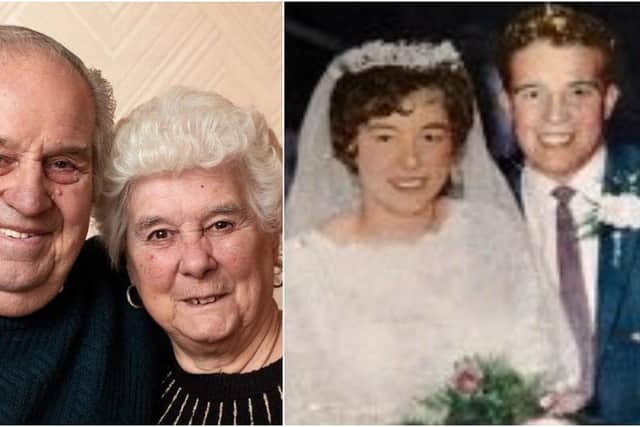 Patricia and James Hayward are celebrating their 60th wedding anniversary.