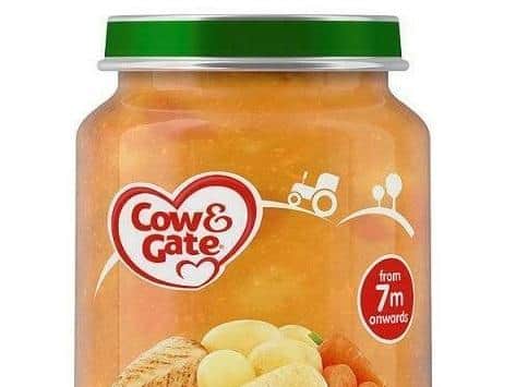 Cow & Gate and Tesco are recalling 15 varieties of baby food from stores amid concerns some may have been "tampered with".