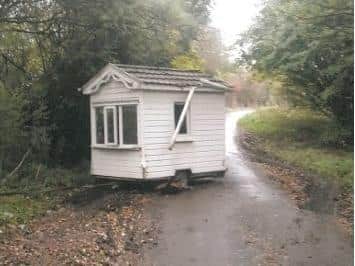 Smith, 28,was caught on CCTV driving a vehicle that was transporting a plastic shed later found fly-tipped on Hessle Common Lane, Ackworth. (Wakefield Council)