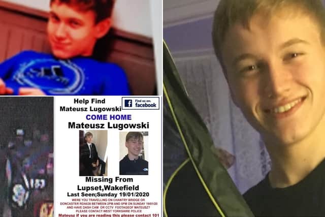 Despite speaking to his friends, family and witnesses, this is the last confirmed sighting of Mateusz.