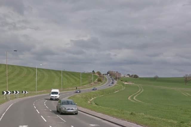The woman left the taxi on the A655 of her own accord after admitting she couldn't pay her fare, an investigation has found.