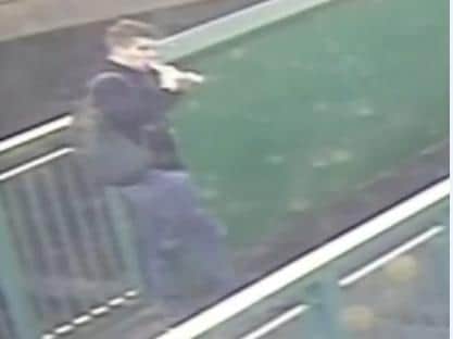 Police are wanting to speak to this man in connection with the assault.