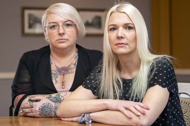 Charlotte Brooke and Joanna Hinchcliffe have set up 'Break the Silence' a domestic abuse charity. 
(Picture Scott Merrylees)