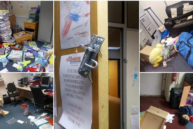Break-in at charity for the second time in just eight days.