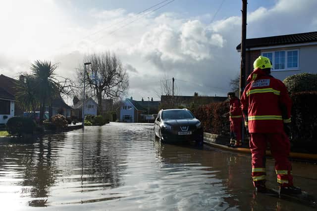 Homes and businesses in Horbury Bridge were hit by flooding earlier this month.