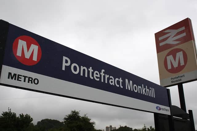 Pontefract Monkhill railway station. Photo: JPI Media