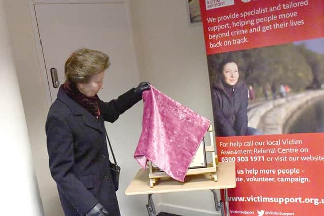 Her Royal Highness, The Princess Royal visited Wakefield to launch an innovative new system for victims of domestic abuse. Photo: West Yorkshire PCC