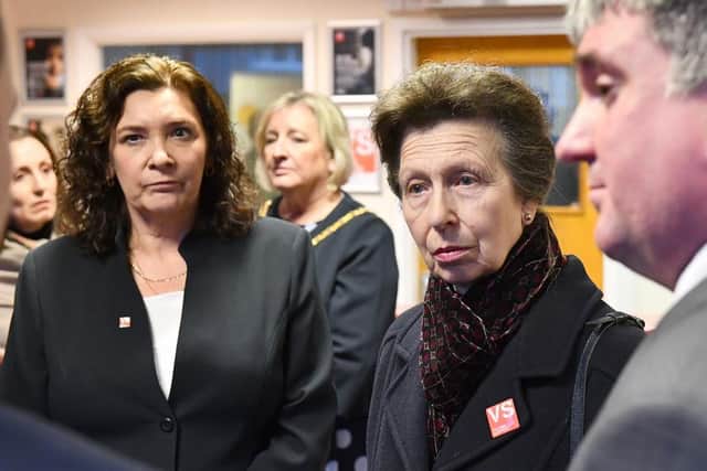 Her Royal Highness, The Princess Royal visited Wakefield to launch an innovative new system for victims of domestic abuse. Photo: West Yorkshire PCC