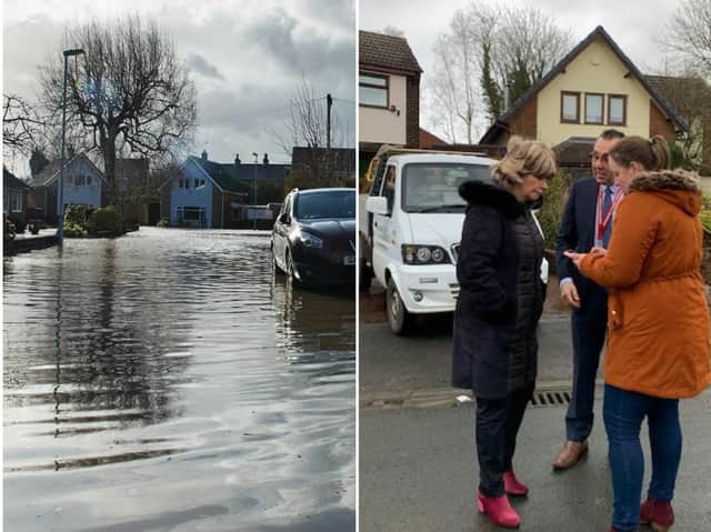 Council leader Denise Jeffery has received plaudits for her response to recent flooding in Wakefield.