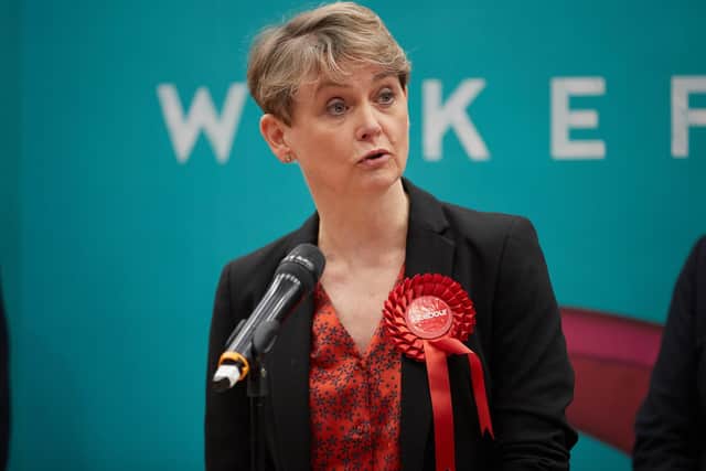 West Yorkshire MP Yvette Cooper, pictured in December at the General Election results. Pic: John Clifton