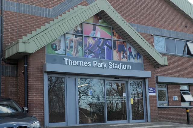Thornes Park Stadium.