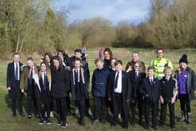 Students from Outwood Academy Hemsworth were among those invited to take part in the Woodland Trusts Big Climate Fightback, which encourages the public to help plant hundreds of thousands of trees to help tackle climate change.