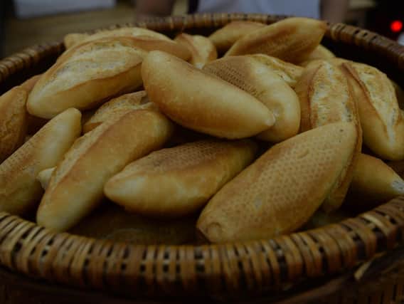 The lucky winner will recieve a free basket full of artisanal, organic bread.